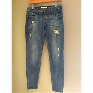 Eunina 28 Ava low rise super skinny distressed jeans